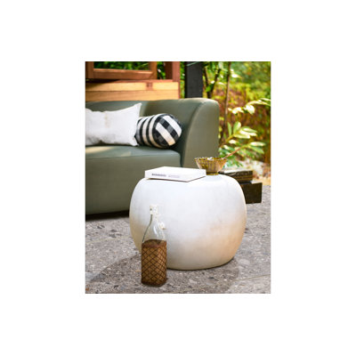 Pebble Round Outdoor Coffee Table , 50cm cm W 50cm cm D