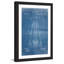 « edison light 1881 blueprint » par steve king, reproduction d’art encadrée-18046512