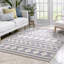 Tapis marocain bleu clair Marcone-58259855