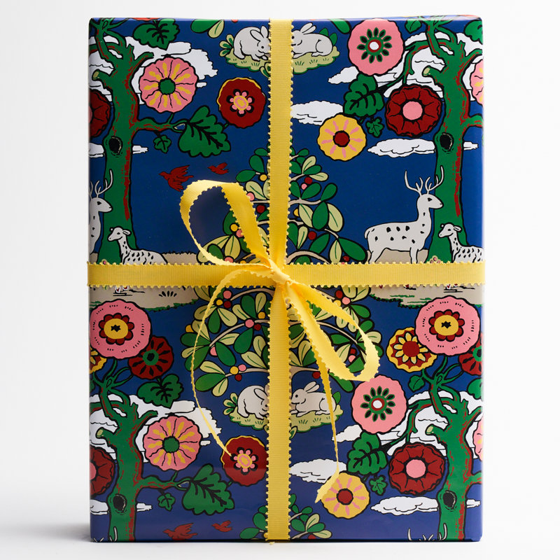 Papier d'emballage Fantasy Forest