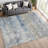 Machine Washable Indoor/Outdoor Kesler ACN2388 Stripes Rug-33009943