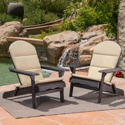 Laffey Acacia Foldable Outdoor Adirondack Set