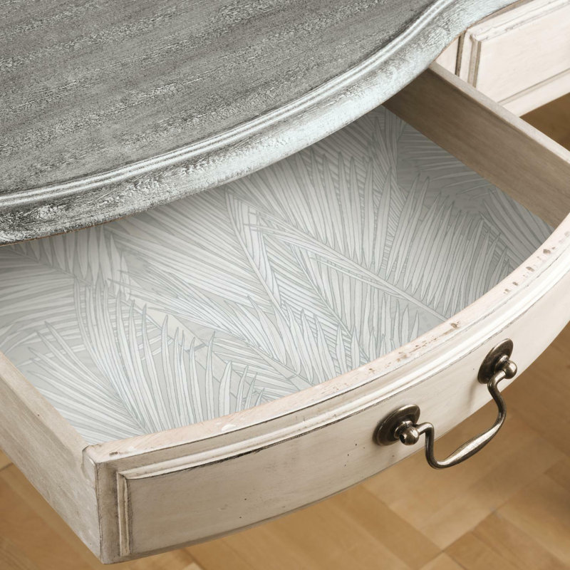 Rouleau de papier peint adhésif lisse L 16,5 pi x l 20,5 po Baldric, gris