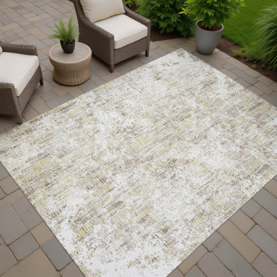 Machine Washable Indoor/Outdoor Chantille ACN2710 Casual Rug