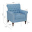 Fauteuil d'appoint capitonné de 29,9 po Abcde-65361619