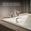 Ensemble de baignoire à remous effervescente 66 po x 36 po Tea-for-Two® avec ensemble spa-6954949