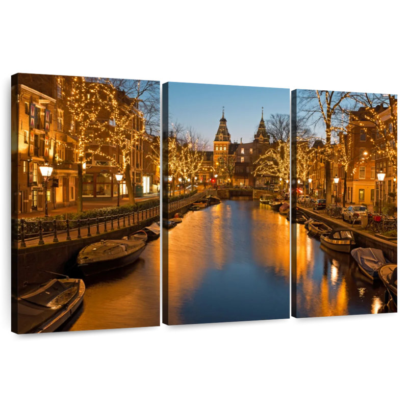 Lumières de Noël Sireci Amsterdam, H 36 po x l 57 po
