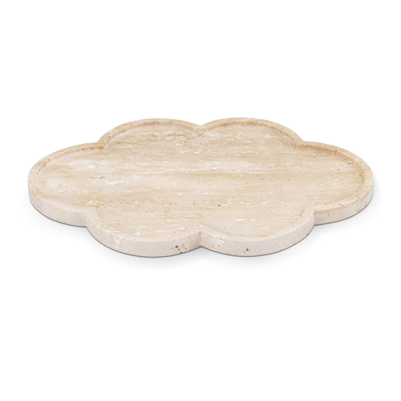 Rimini Travertine Tray, Travertine
