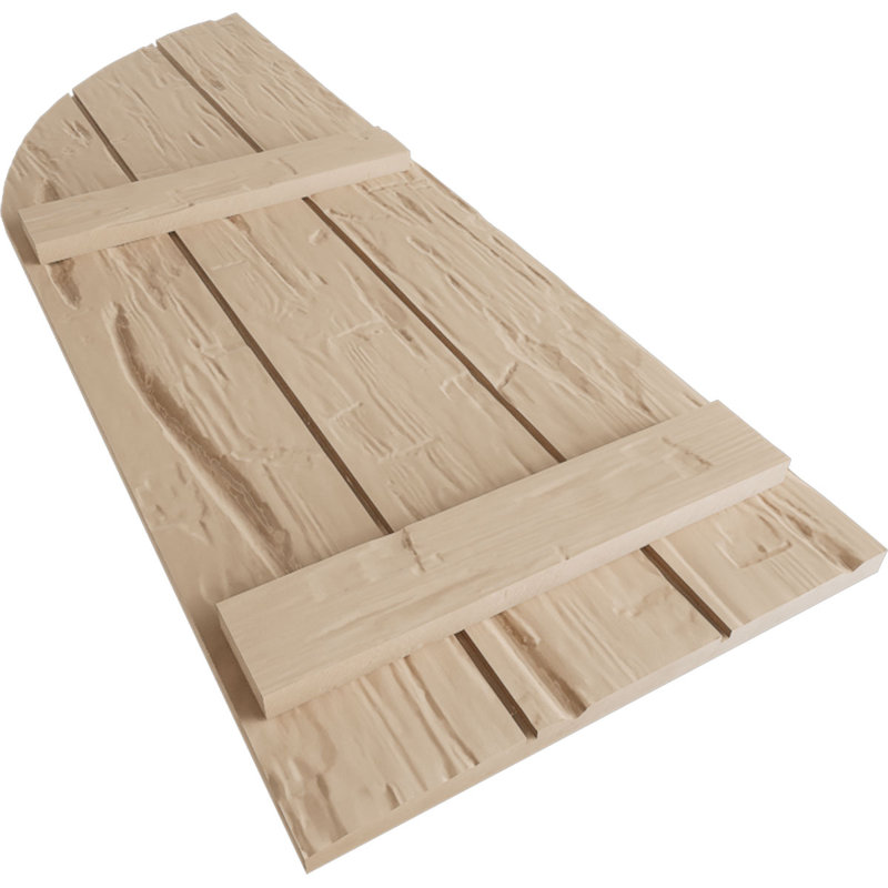 Timberthane à trois planches jointes avec niches en bois, H 80 po x l 16,5 po, 16"