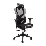 RESPAWN FLEXX Mesh Gaming Chair With Lumbar Support, Ergonomic Gaming Chair with Recline/Tilt Tension Controls, Adjustable Arms, 300lb Max Weight With Wheels for Computer/Desk/Office