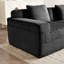 Canapé modulaire modulaire en L à 4 places avec siège profond, confort en forme de nuage, coussins décoratifs et repose-pieds mobile pour une détente ultime-585739837