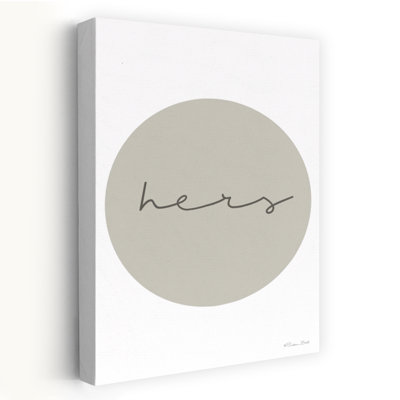 «Her Circle», art contemporain abstrait
