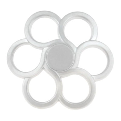 3" Swirl Pull Black