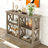 Nellis 46.5'' Console,Entry table,Hoyer table with 3-tiers open storage shelves-2038704201