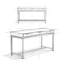 Bureau d'écriture en bois massif avec plateau pour clavier Lars-1571123536-1511334463