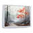 Cadre flottant blanc