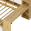Lit de jour en L avec bureau - simple, naturel et blanc