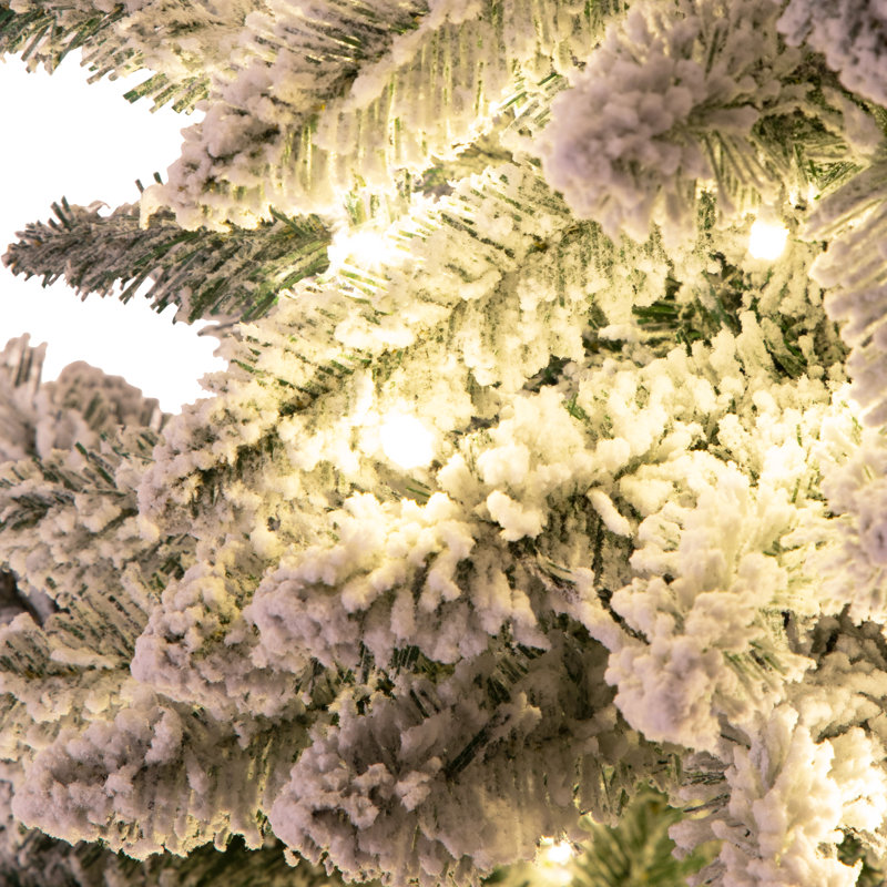5.91' H Lighted Artificial Fir Christmas Tree