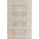 Tapis oriental gris à motif de nuages Lunnelle
