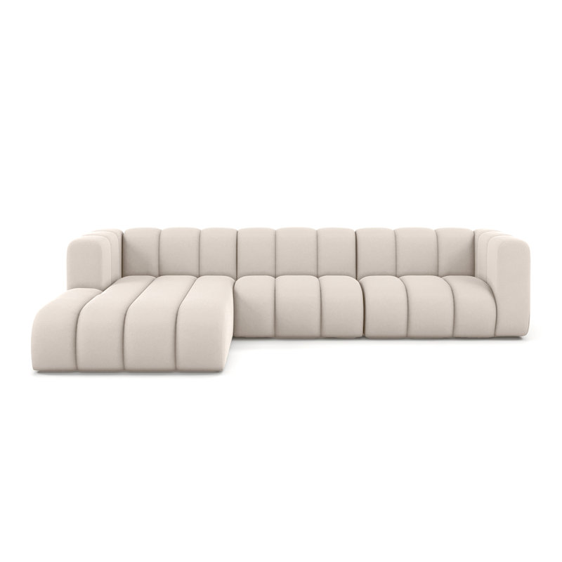 3 Seater Velvet Sectional