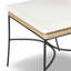 Chaise de salle à manger d'extérieur Honor - blanc rétro-412076260-412076262