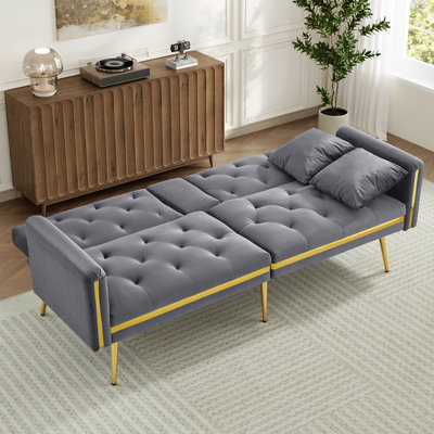 2 Seater Velvet Loveseat