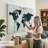 Personalized Our Adventures IV Push Pin World Map-1658212565-1658390308