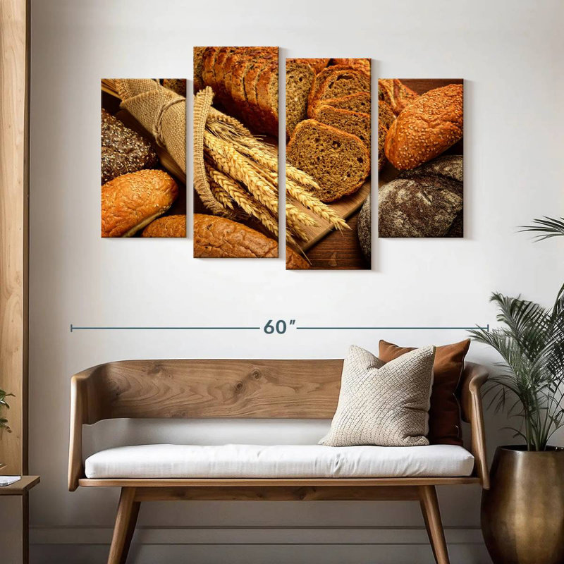 Yarlin Rustic Bread Display, 32" H x 52" W