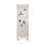 Cecilius Glass Display Cabinet with Lockable Door, Curio Showcase Cabinet for Collectibles, Books, Figurines and Home Décor-4437288-4437290