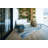 Kivett Lakebed Blue and Ivory Indoor Outdoor Machine Washable Area Rug-1946163190