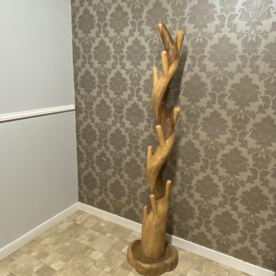 Wagoner Solid Wood Freestanding Coat Rack