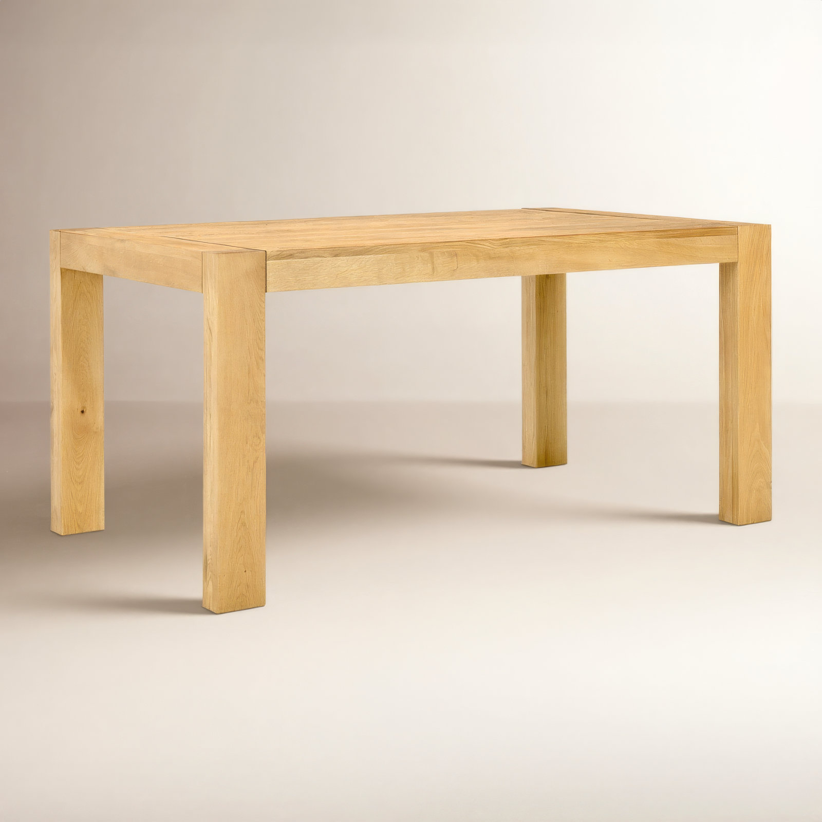 Yochanan 62" Oak Dining Table, Natural