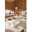 Narcissus Solid Wood Coffee Table-2139650218