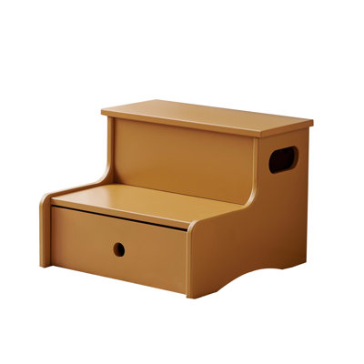 Lylia Step Stool with Storage – Lightweight & Colorful Design for Bathroom, Kitchen & Playroom