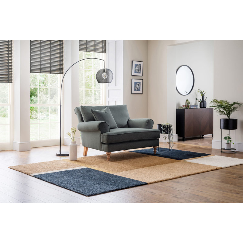 Adama Upholstered Accent Chairs, Dark Gray