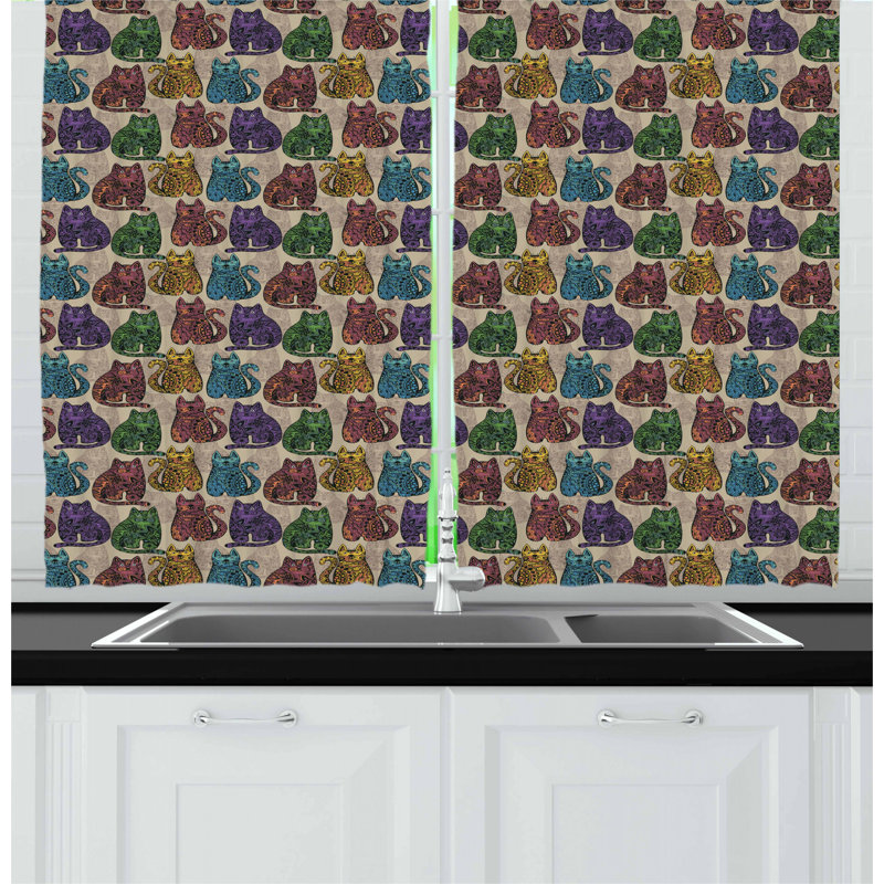 Tailored Kitchen Curtain