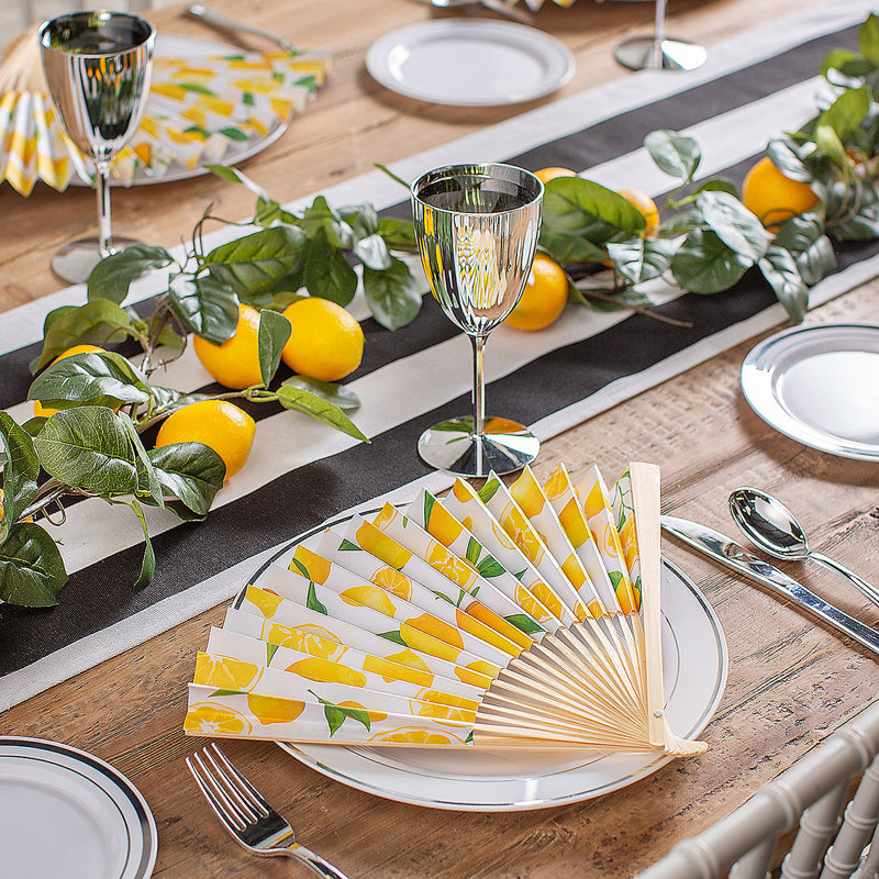 72'' in. Faux Lemon Garland