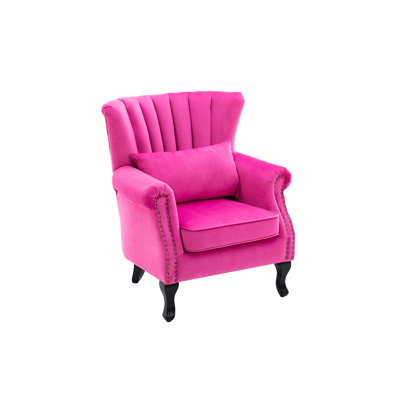 Dorava Velvet Accent Chair