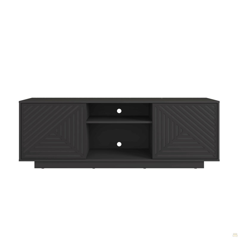 TV Stand For Tvs Up To 70", Black