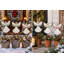 Ensemble de 3 panneaux de jardin représentant des anges de Noël - Décoration extérieure de Noël, Décoration des fêtes