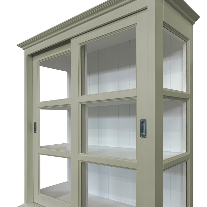 Babetta Display Cabinet, Pebble Grey