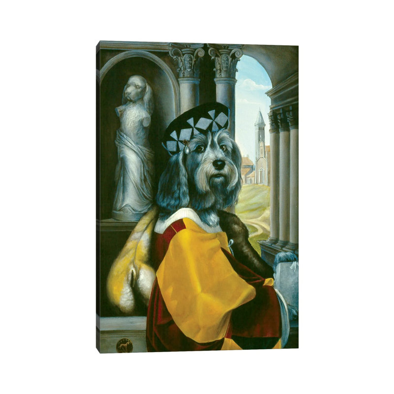 Sadie by Melinda Copper - Wrapped Canvas Painting, 30.48 cm H x 45.72 cm W