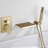 Wall Mounted Waterfall Bathtub Faucets with Anti-Scald Pressure Balance Valve, Modern Tub Spout with Handshower-65056060