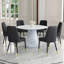 Ensemble de salle à manger circulaire L 45 po x l 45 po Nerita-811742782-812123685
