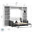 Arlex Murphy Bed with Storage-1273265241-1273265238