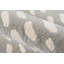 Tapis gris en polypropylène / viscose touffeté à la main Pacchi-88643394