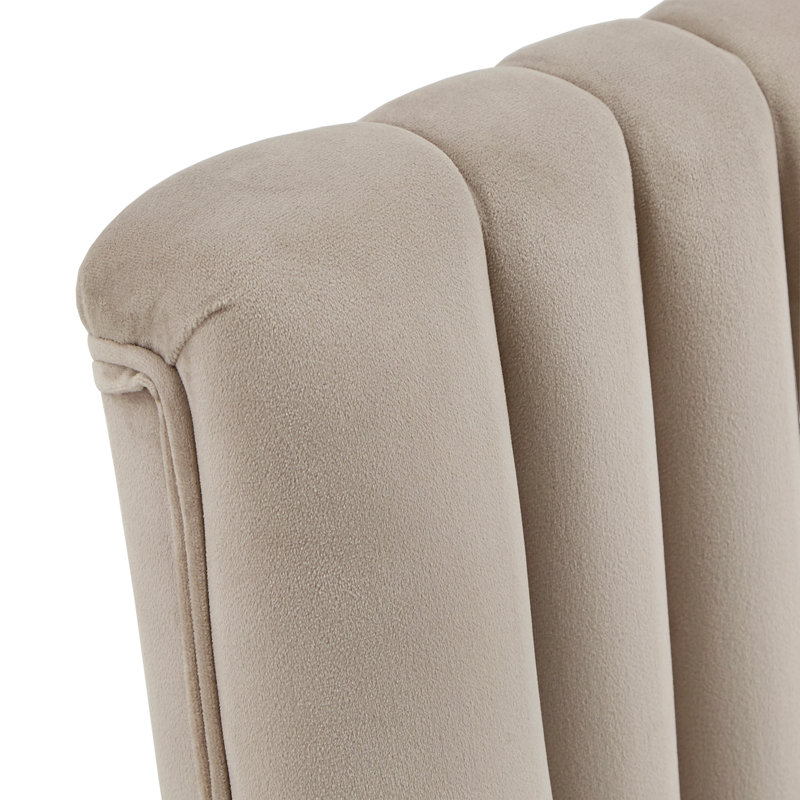 Ensemble repas pour 6 personnes Antonella, Beige
