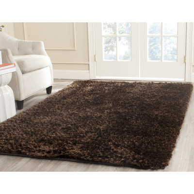 Sg-Swanson Tropez Shag Hand Woven Performance Solid Color Rug
