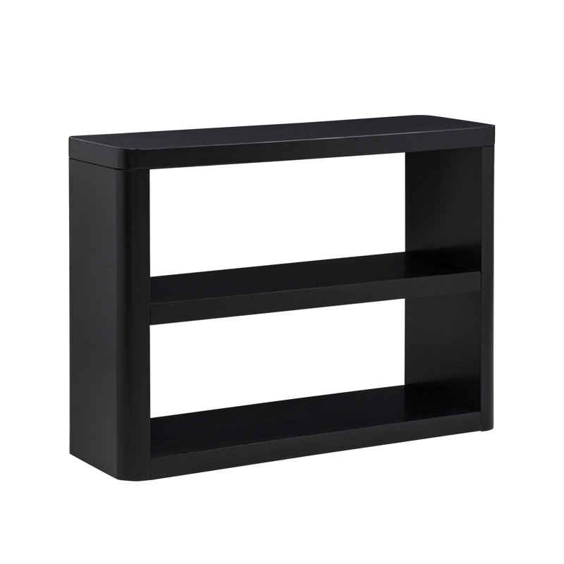 Noah Natural Console Table, Black