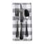 Serviette de coton 20" checkers Devia-710137137